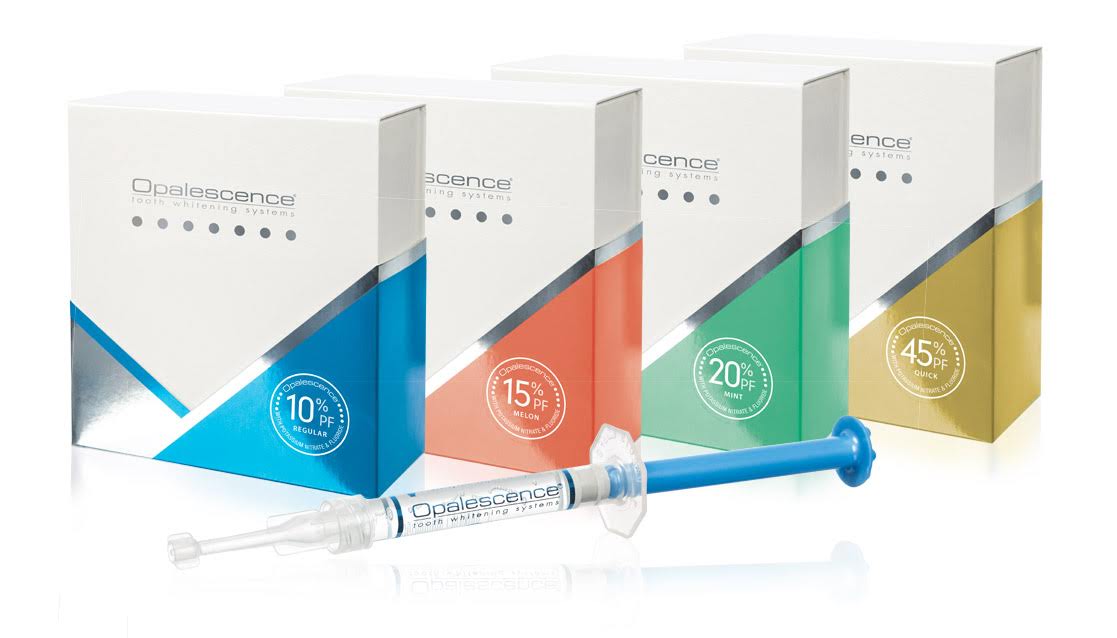 Ultradent Opalescence™ 15% PF Patient Whitening Kit - Mint Flavor (8 x  1.2mL)