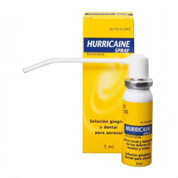 Hurricaine Spray (20% benzocaine)